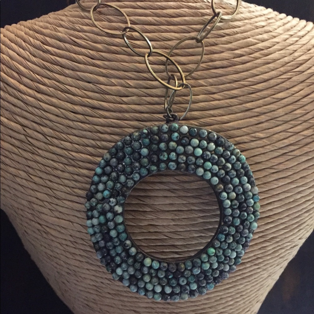 Large Open Circle Necklace